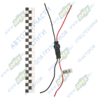 904576 Колодка разъема 2 конт. 1,5мм; с проводом (герметичная) с ответной частью Nord Yada